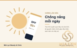 Chống nắng đúng cách: bước quan trọng nhất để ngăn lão hóa da
