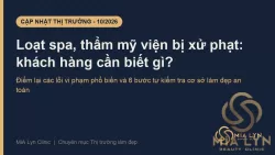 Spa, thẩm mỹ viện bị xử phạt 2026: cách chọn nơi làm đẹp an toàn