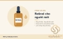 Retinol chống lão hóa: cách dùng cho người mới bắt đầu
